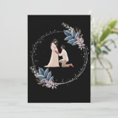 Baby shower uitnodiging (Staand voorkant)