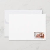 Baby shower Uitnodiging (Achterkant)