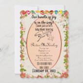 Baby shower Uitnodiging (Voorkant)