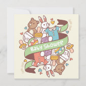 Baby shower Uitnodiging (Voorkant)