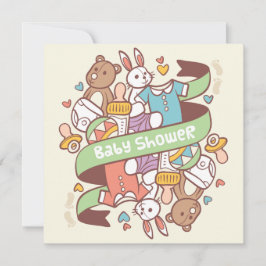 Baby shower Uitnodiging