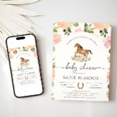 Baby shower uitnodiging