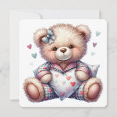 Baby shower Uitnodiging (Voorkant)