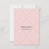  Baby shower Uitnodiging (Achterkant)