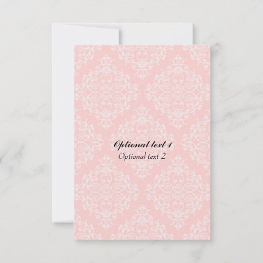  Baby shower Uitnodiging (Achterkant)