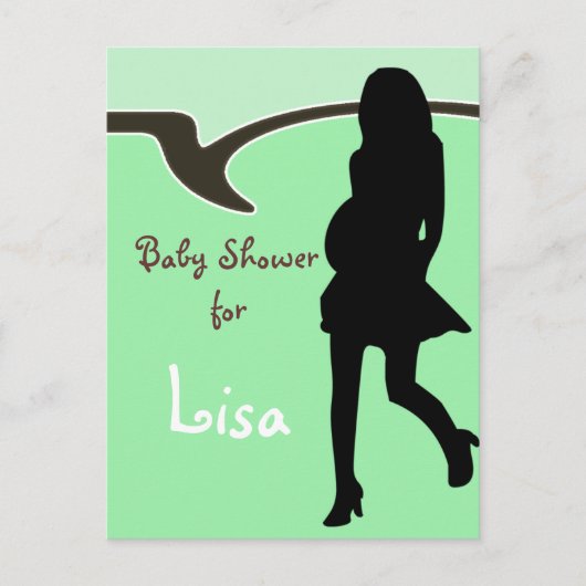 Baby shower Uitnodiging (Voorkant)