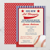  Baby shower Uitnodiging (Voorkant / Achterkant)