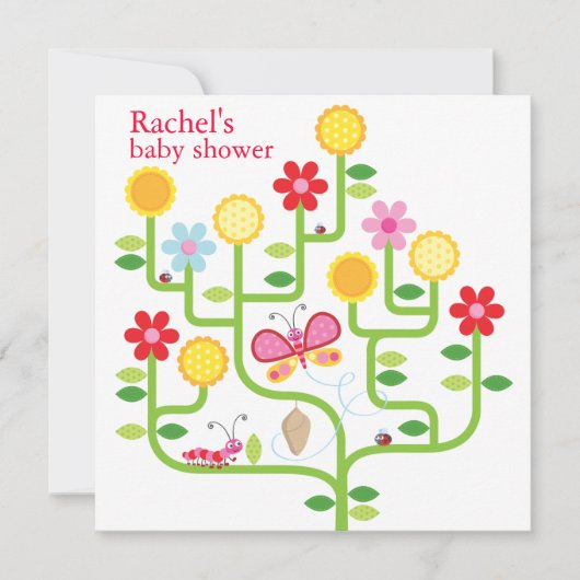 baby shower Uitnodiging (Voorkant)