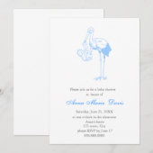 baby shower Uitnodiging (Voorkant / Achterkant)