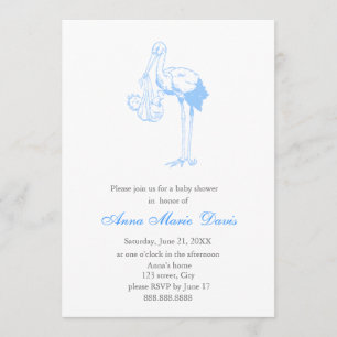 baby shower Uitnodiging