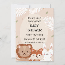 Baby shower Uitnodiging