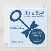 baby shower Uitnodiging (Voorkant)