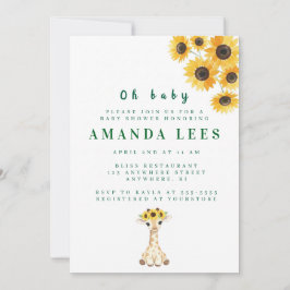 Baby shower Uitnodiging