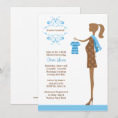 baby shower Uitnodiging (Voorkant / Achterkant)
