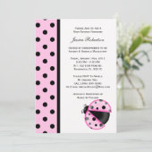 Baby shower Uitnodiging (Staand voorkant)