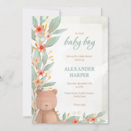 Baby shower Uitnodiging