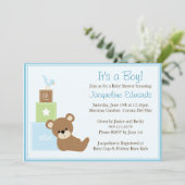 baby shower Uitnodiging (Staand voorkant)