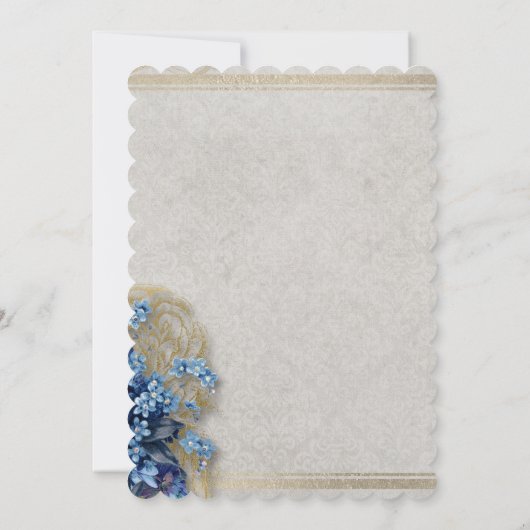 Baby shower Uitnodiging (Achterkant)