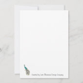 baby shower Uitnodiging (Achterkant)