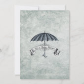  Baby shower Uitnodiging (Achterkant)