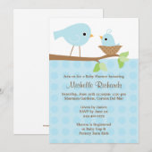 baby shower Uitnodiging (Voorkant / Achterkant)