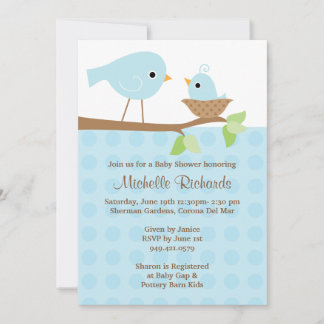 baby shower Uitnodiging