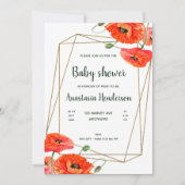 Baby shower Uitnodiging (Voorkant)