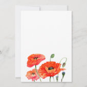 Baby shower Uitnodiging (Achterkant)