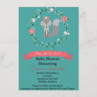 Baby shower Uitnodiging