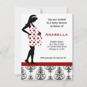 Baby shower Uitnodiging (Voorkant)