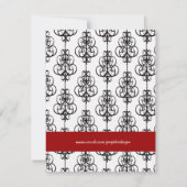 Baby shower Uitnodiging (Achterkant)