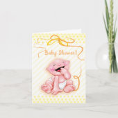 Baby shower-uitnodiging (Voorkant)