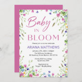 Baby shower uitnodiging 5x7" (Voorkant / Achterkant)