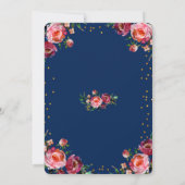 Baby shower-uitnodiging Antler Kaart (Achterkant)