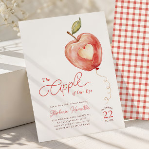 Baby Shower Uitnodiging 'Appel van Ons Oog'