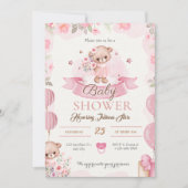 baby shower uitnodiging - baby shower feestje (Voorkant)