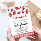 Baby Shower Uitnodiging Bescheiden Meisje