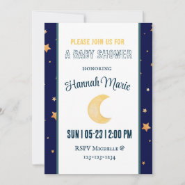 Baby shower Uitnodiging Boho Verblijf Wilde Moon K