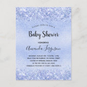Baby shower uitnodiging briefkaart (Voorkant)