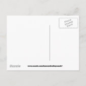 Baby shower uitnodiging briefkaart (Achterkant)