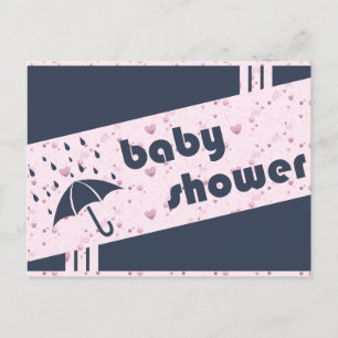 baby shower uitnodiging briefkaart