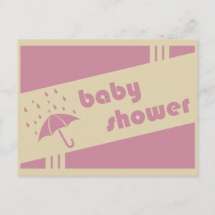 baby shower uitnodiging briefkaart