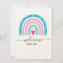 Baby shower Uitnodiging - Custom Boy of Girl Kaart