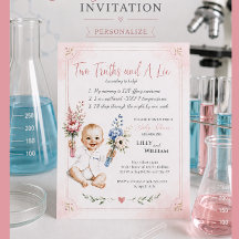 Baby Shower Uitnodiging die IVF Reis Benadrukt