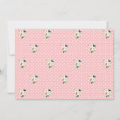 Baby shower uitnodiging het is een baby shower voo (Achterkant)