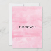 baby shower-uitnodiging kaart (Achterkant)