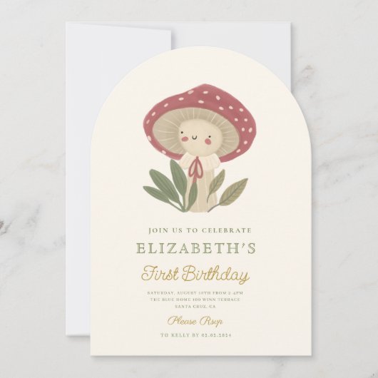 Baby shower-uitnodiging kaart (Voorkant)