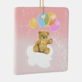 Baby shower-uitnodiging keramisch ornament (Rechts)