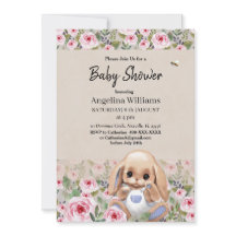 Baby shower Uitnodiging met Schattige Ontwerp