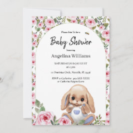 Baby shower Uitnodiging met Schattige Ontwerp